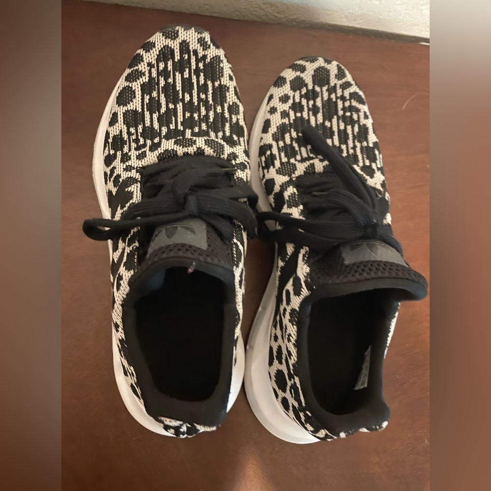 Adidas leopard print sneakers